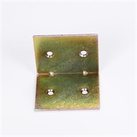 鎳色鐵角碼，家具鐵角碼60*40*40*2.0